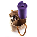 Wine Tote in Natural Bouquet with Porcelain Vase by Amy Logsdon