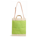 Market Bag in Chartreuse Strap