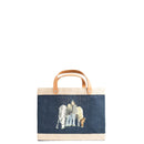 🎨 Custom Equestrian Portrait Petite Bag in Navy for AWHC