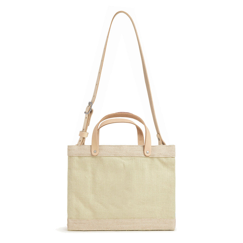 Petite Market Bag in Mint Sorbet  with Strap