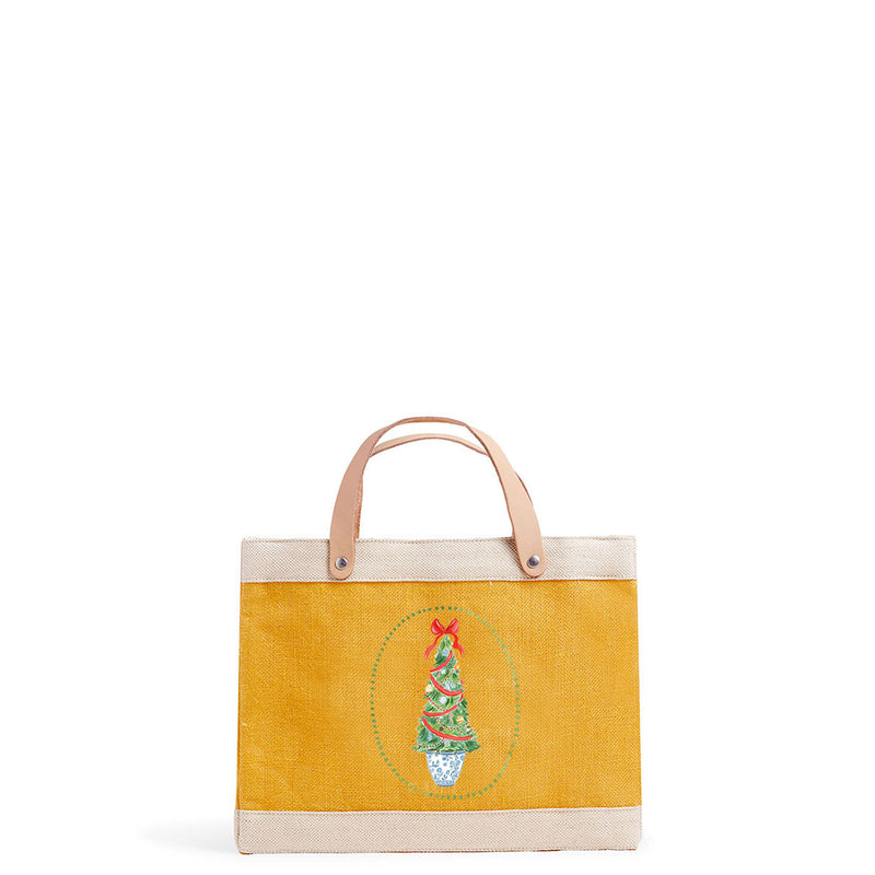 Petite Market Bag in Gold Holiday by Amy Logsdon