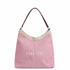 Crescent Tote in Blush