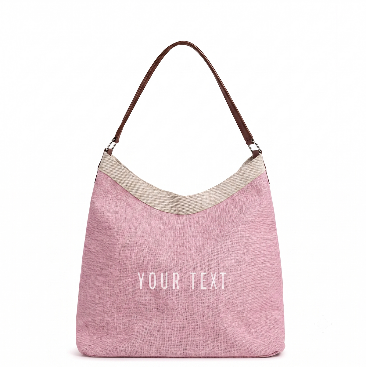 Crescent Tote in Blush