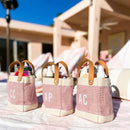 Mini Market Bag in Blush