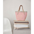 Petite Bucket Bag in Blush - lifestyle