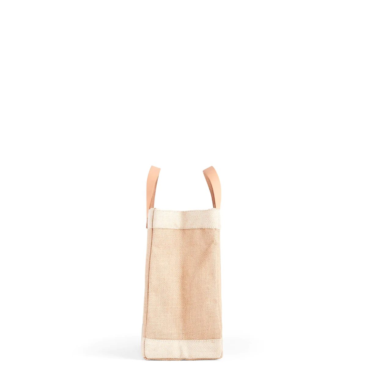 Petite Market Bag in Natural Palm Tree by Amy Logsdon