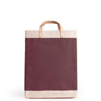 Market Bag in Mulberry — blank bag