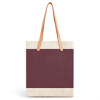 Market Tote in Mulberry — blank bag