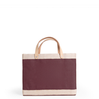 Petite Market Bag in Mulberry (Atelier) — blank bag