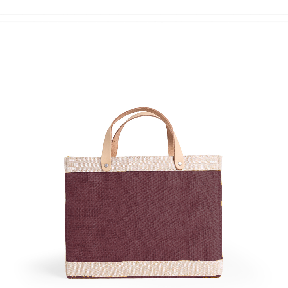 Petite Market Bag in Mulberry (Atelier) — blank bag