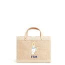 Petite Market Bag in Natural Shih Tzu by Amy Logsdon