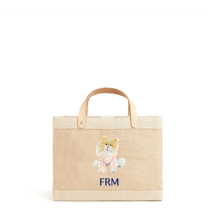 Petite Market Bag in Natural Pomeranian II by Amy Logsdon