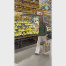 Wine Tote in Chenille Window Sage