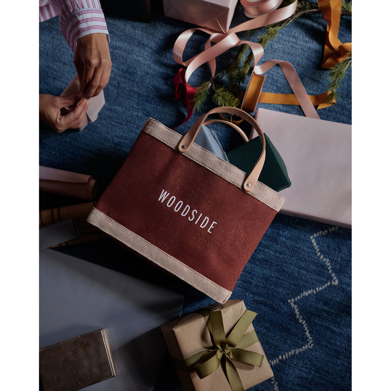 Petite Market Bag in Cranberry