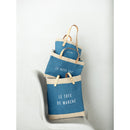 Petite Bucket Bag in Parisian Blue