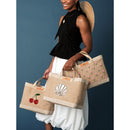 Petite Market Bag with Beaded Shell
