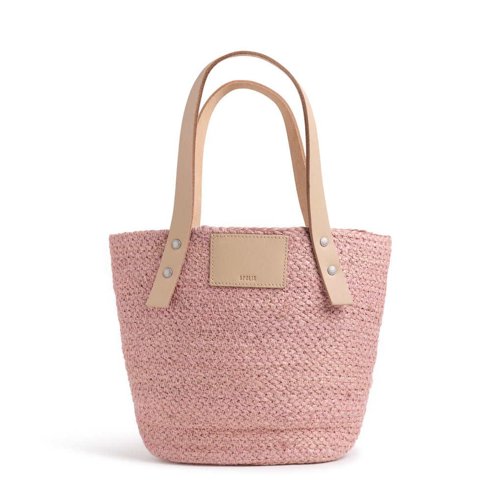 Grass Petite Bucket Bag in Blush