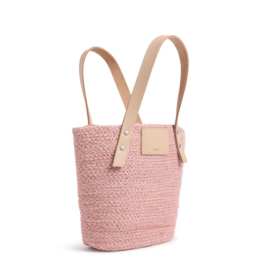 Grass Petite Bucket Bag in Blush