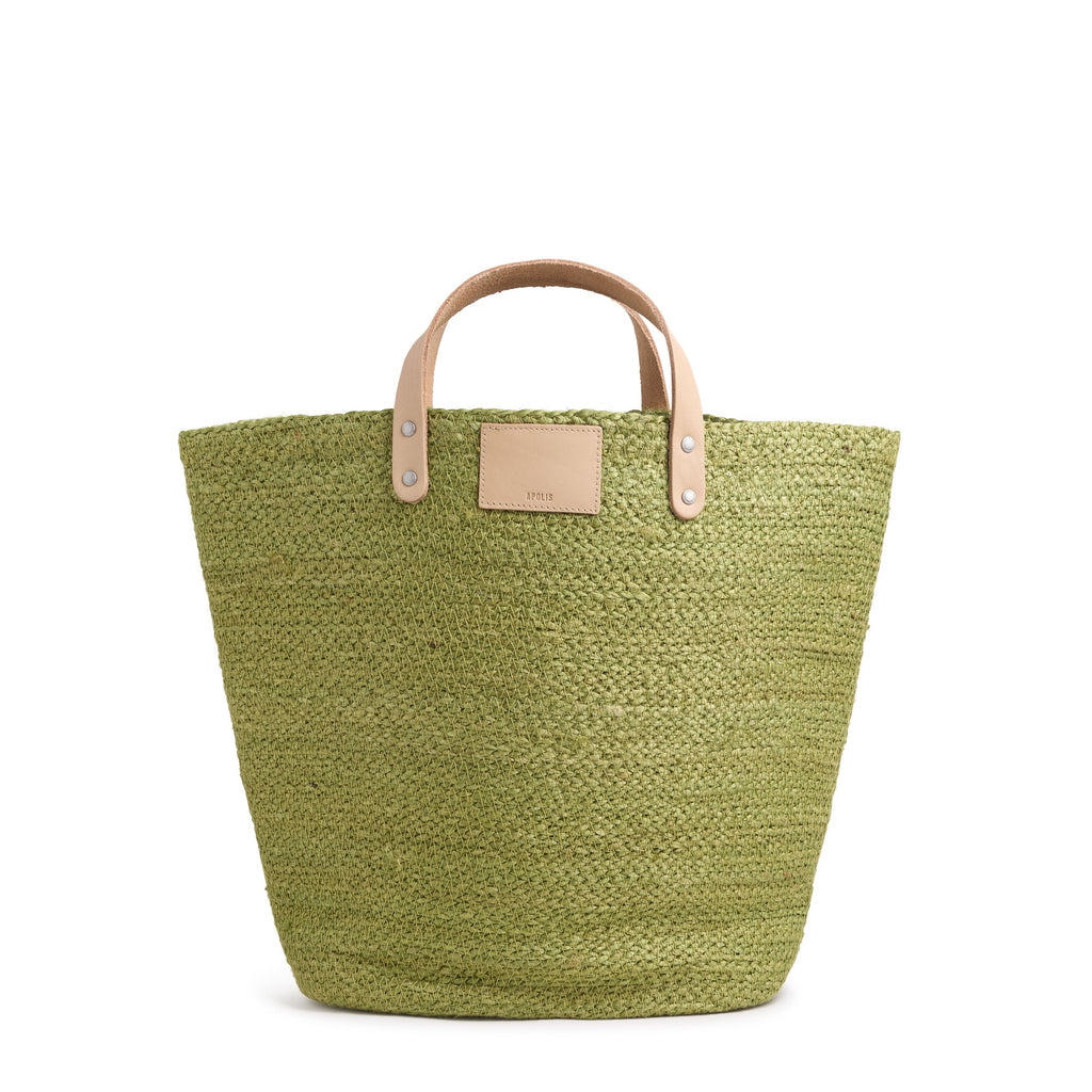 Grass Bucket Bag in Avocado