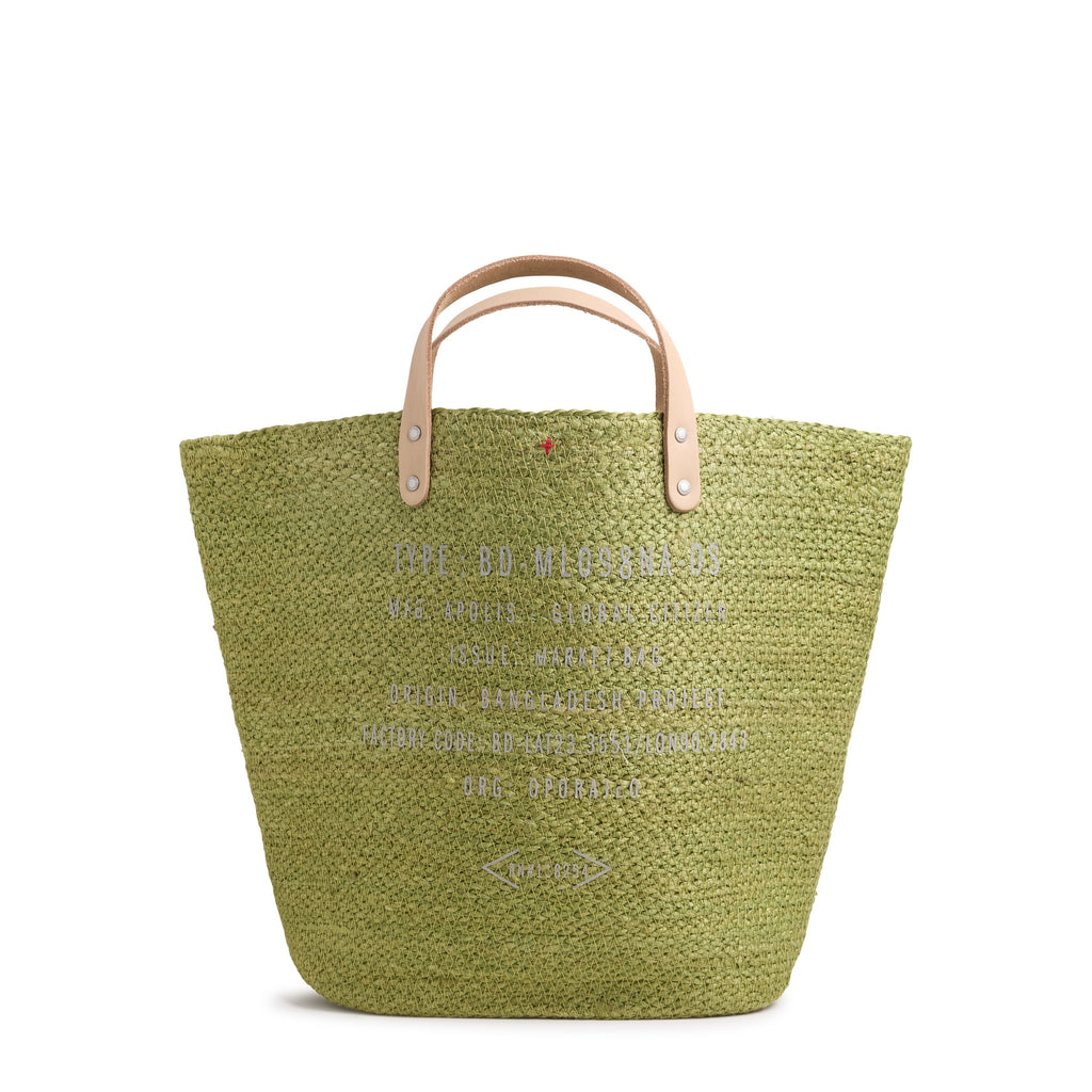 Grass Bucket Bag in Avocado