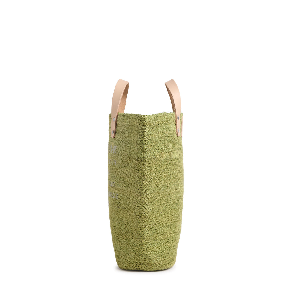 Grass Bucket Bag in Avocado