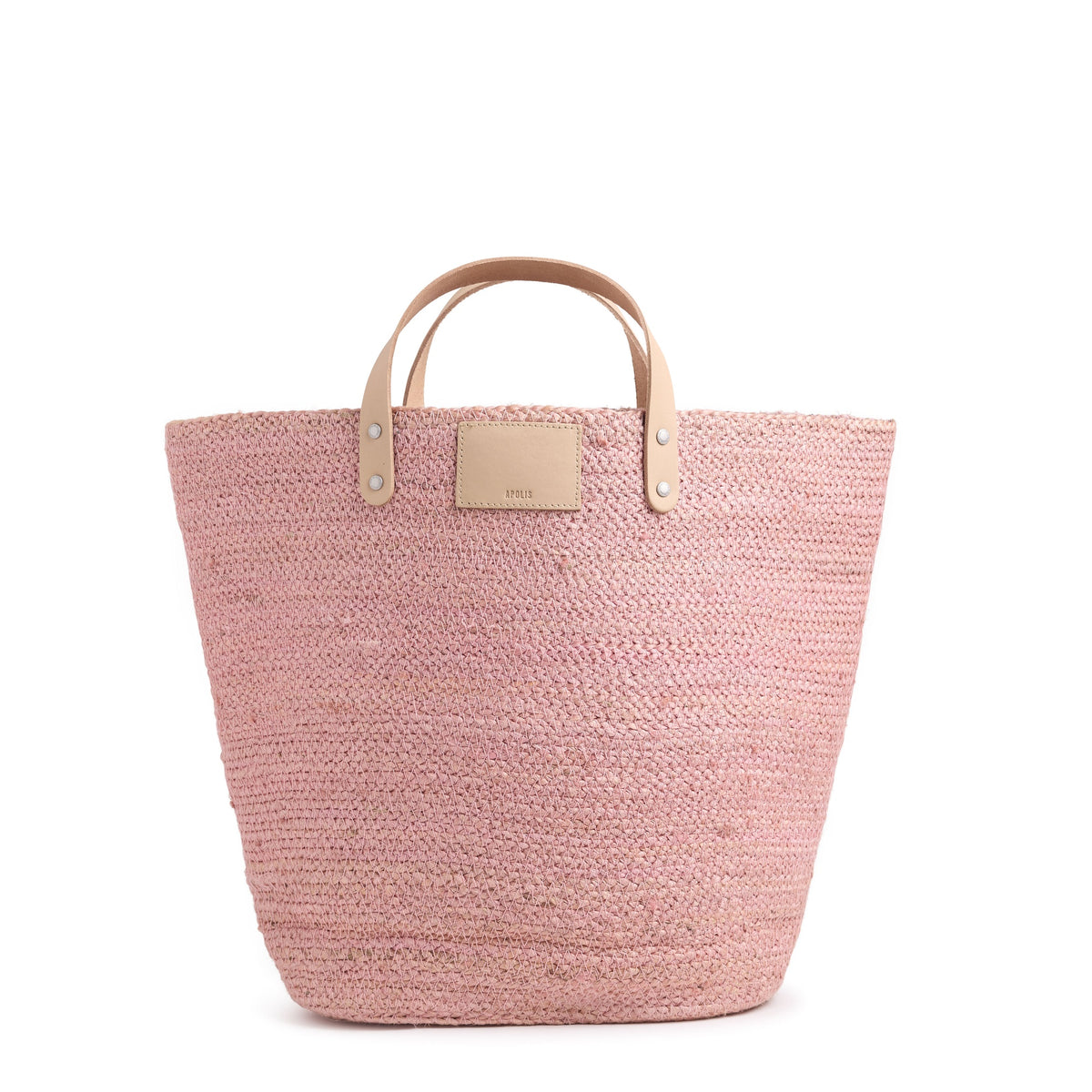 Grass Bucket Bag in Blush