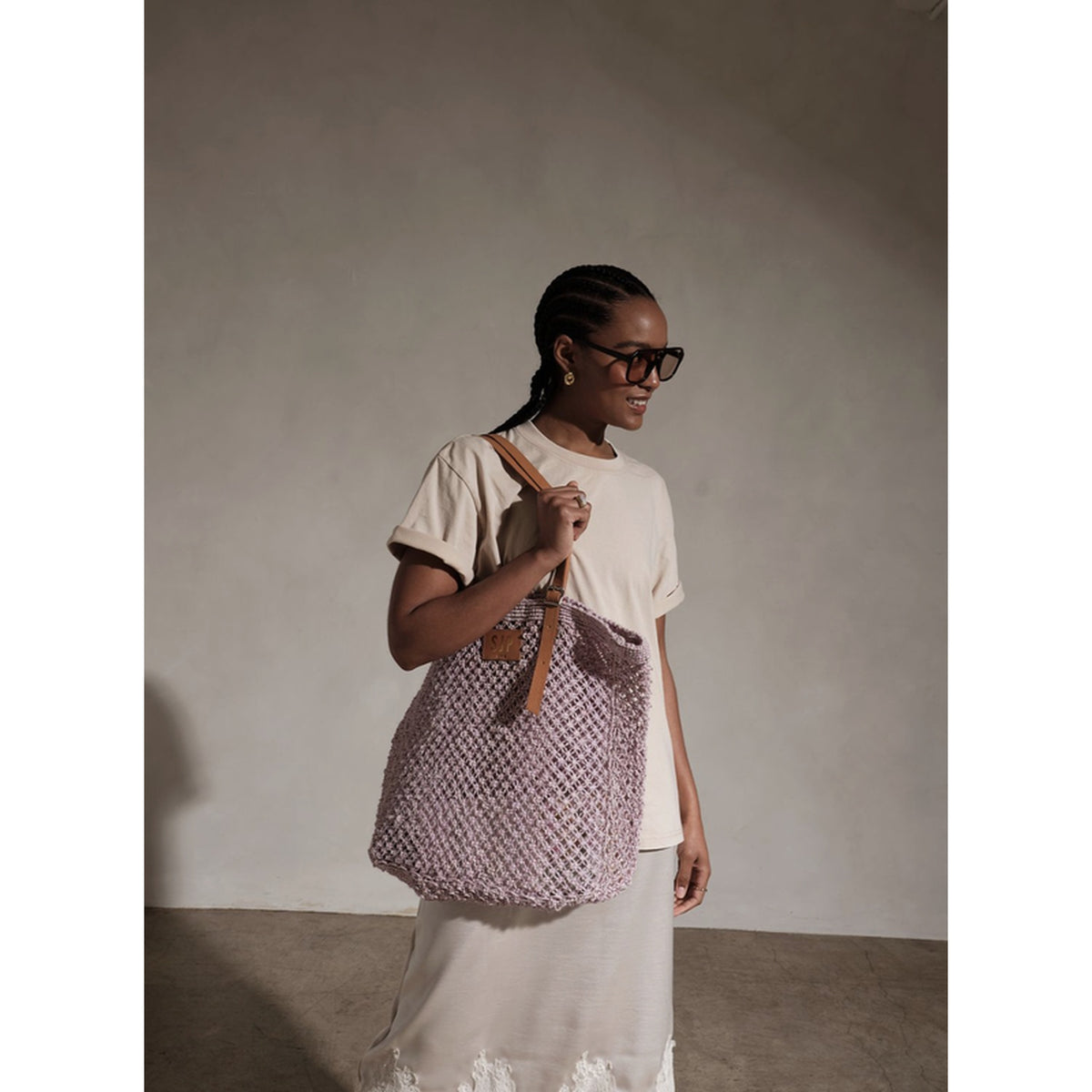 Mercado Tote in Lavender