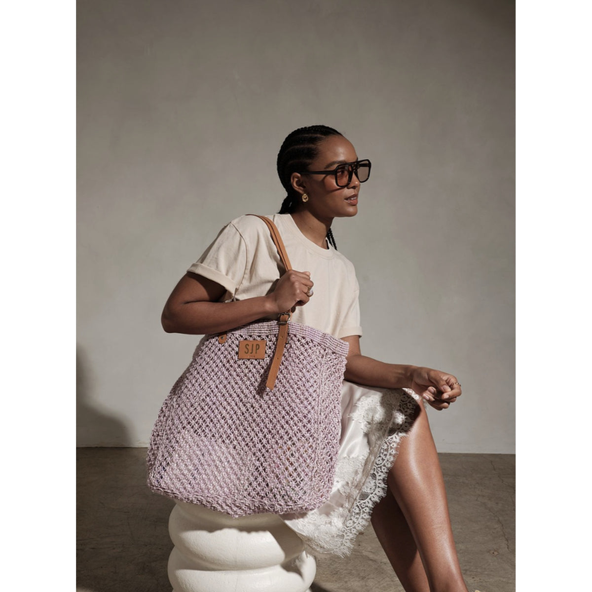Mercado Tote in Lavender