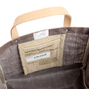 Market Bag in Deep Taupe with Strap