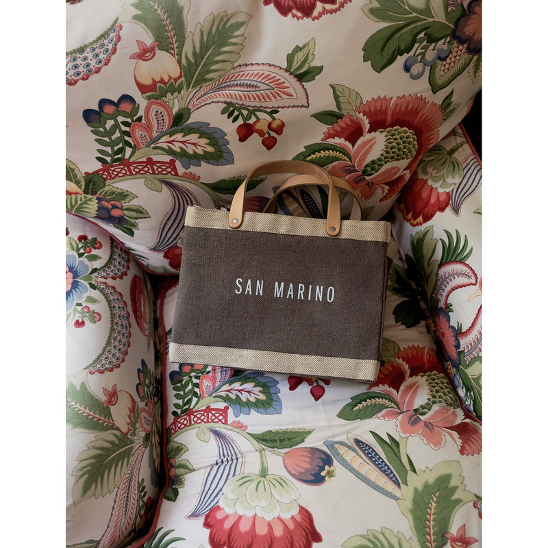 Petite Market Bag in Deep Taupe