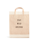 Stay Wild Market Bag in Natural for AWHC