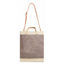 Market Bag in Deep Taupe with Strap