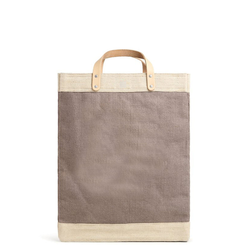 Market Bag in Deep Taupe