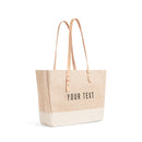 Shoulder Market Bag in Natural