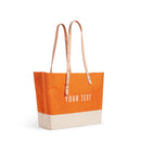 Shoulder Market Bag in Citrus