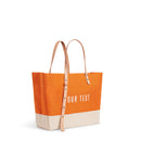 Shoulder Market Bag in Citrus