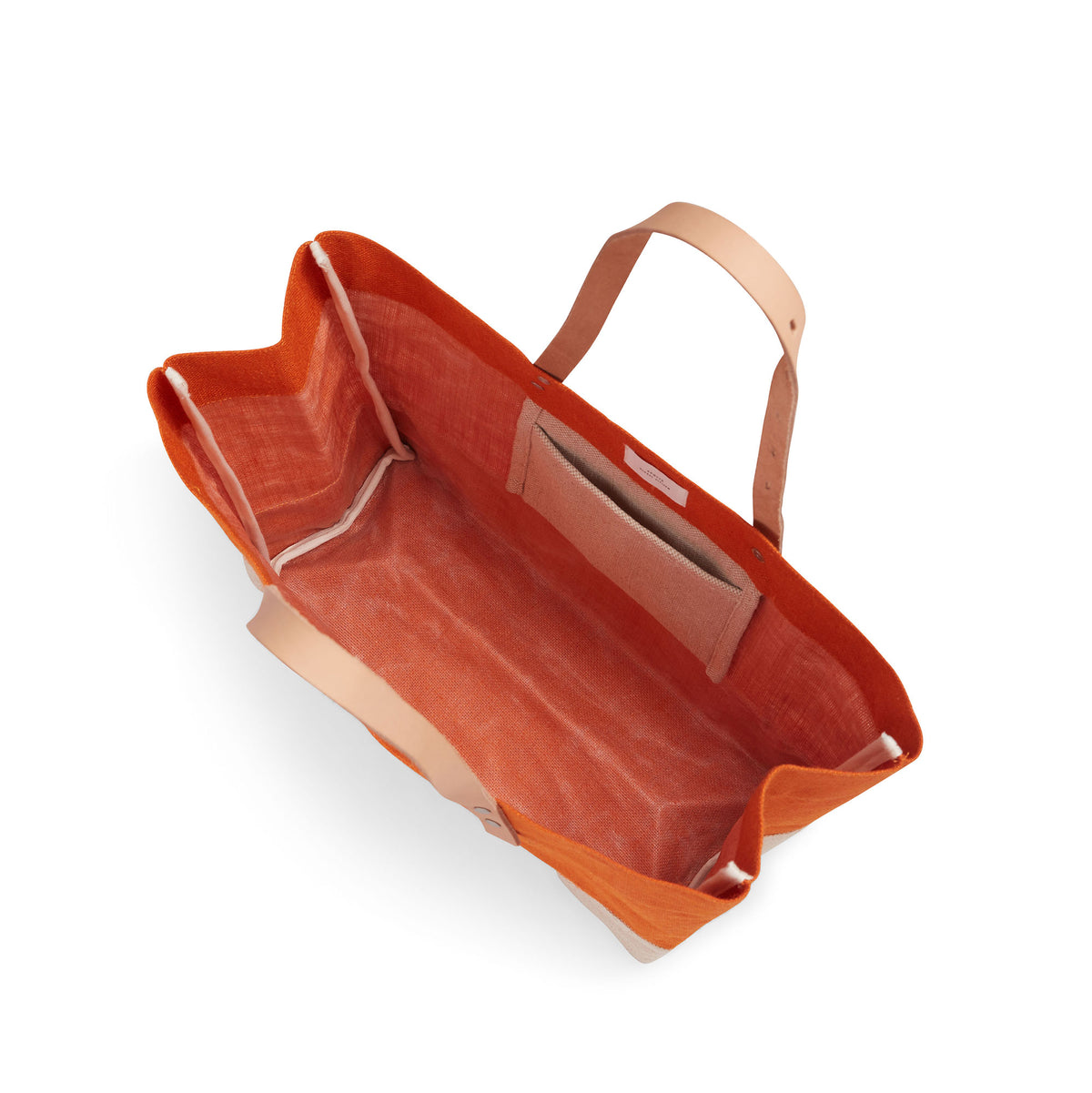 Shoulder Market Bag in Citrus