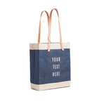 Market Tote in Navy