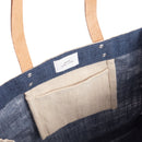 Market Tote in Navy