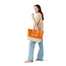 Shoulder Market Bag in Citrus