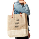 Wine Tote in Natural