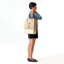 Wine Tote in Natural