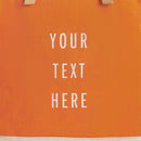 description_Custom printed text with eco-friendly ink.