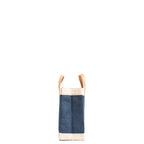 Petite Market Bag in Navy with Gold Foil