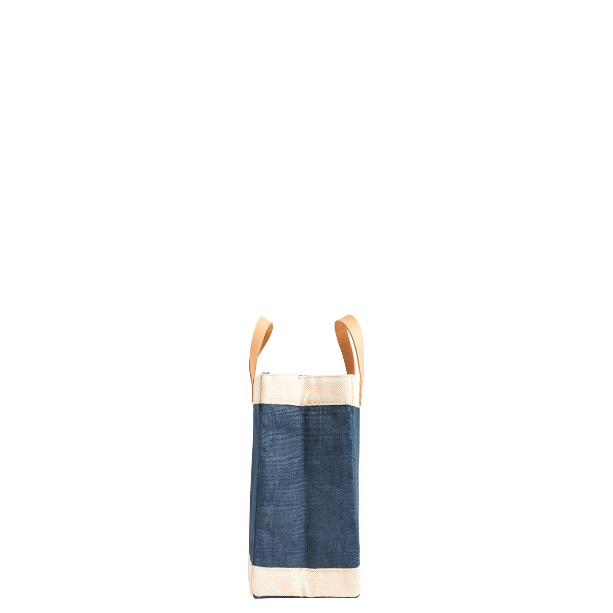 Petite Market Bag in Navy with Gold Foil