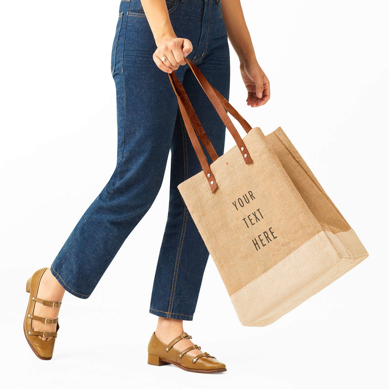 Wine Tote in Natural - Early Access