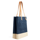 Wine Tote in Navy