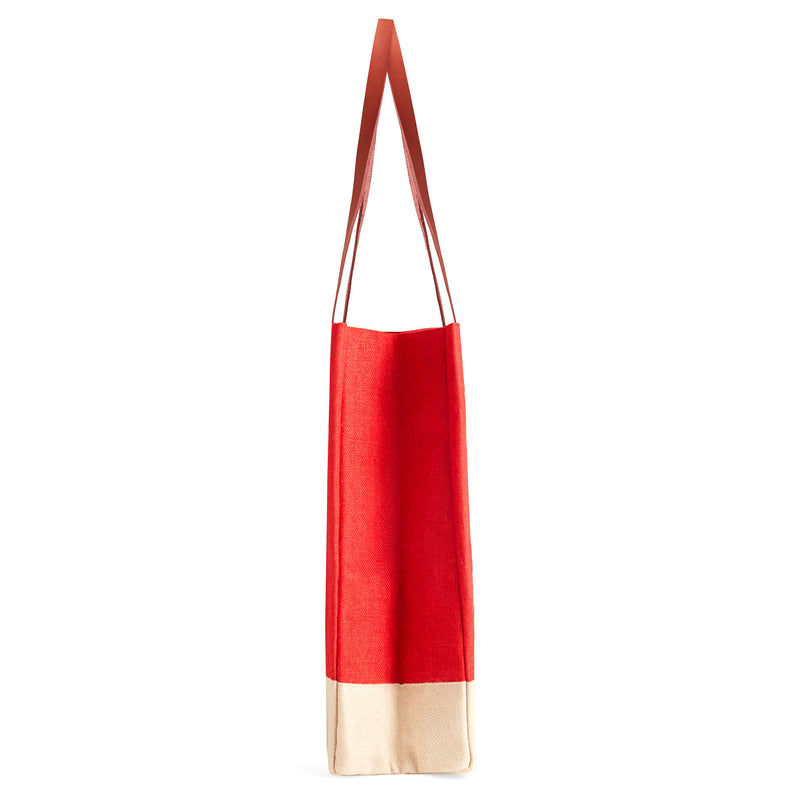 Wine Tote in Red