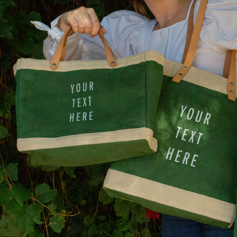 Petite Market Bag in Field Green